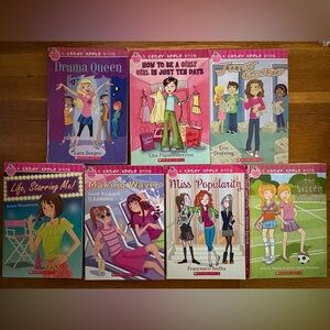 Scholastic Candy Apple Book Set - Purple, Pink, Green Covers